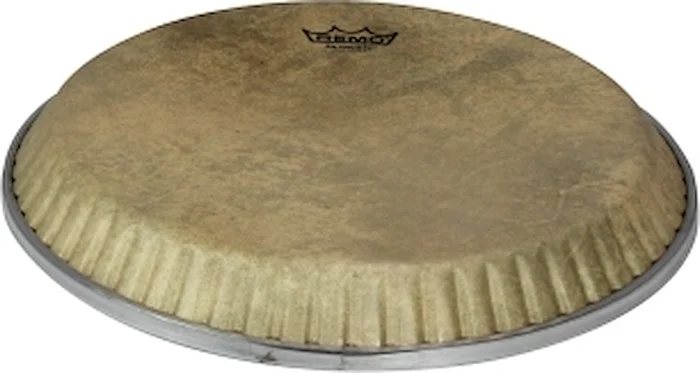 Conga Drumhead, Symmetry, 12.50", Low Collar, D1, Skyndeep, 'calfskin' Graphic