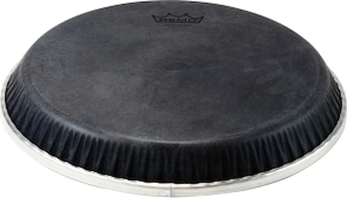 Conga Drumhead, Symmetry, 9.75" D4, Skyndeep, 'black Calfskin' Graphic