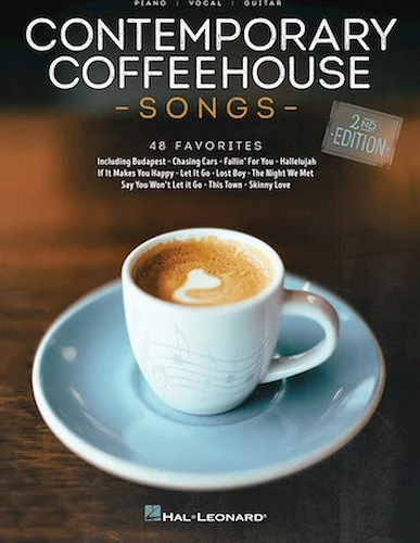 Contemporary Coffeehouse Songs - 2nd Edition - 48 Favorites