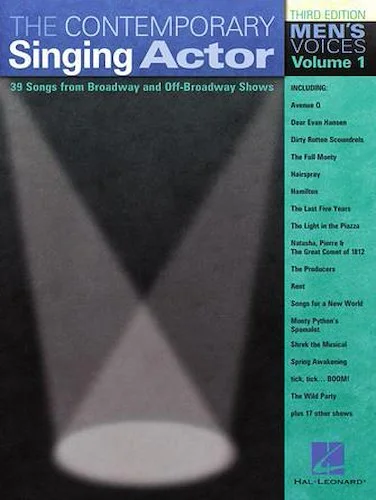 Contemporary Singing Actor: Men's Voices - Volume 1 - Third Edition