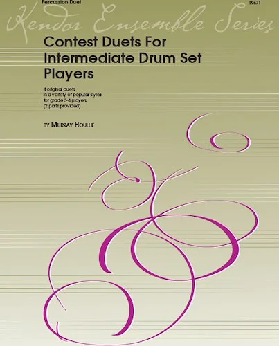 Contest Duets For Intermediate Drum Set Players