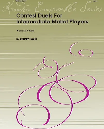 Contest Duets For Intermediate Mallet Players