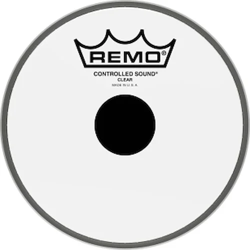 Controlled Sound Series Clear Black Dot Drumhead - for Tom