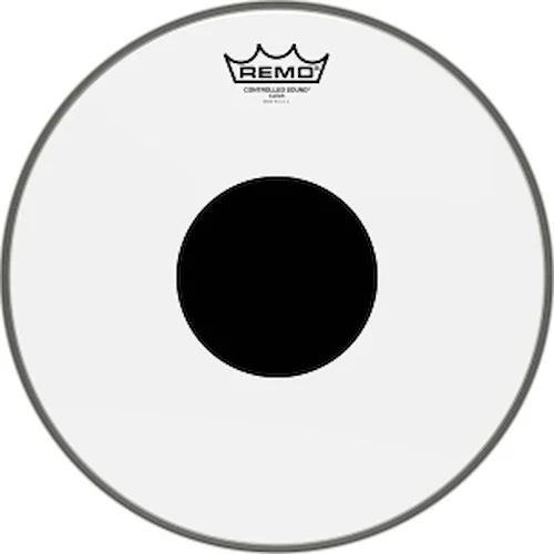 Controlled Sound Series Clear Black Dot Drumhead - for Tom