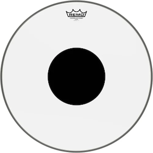 Controlled Sound Series Clear Black Dot Drumhead - for Tom