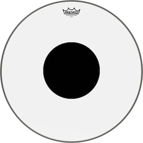 Controlled Sound Series Clear Black Dot Drumhead - for Tom