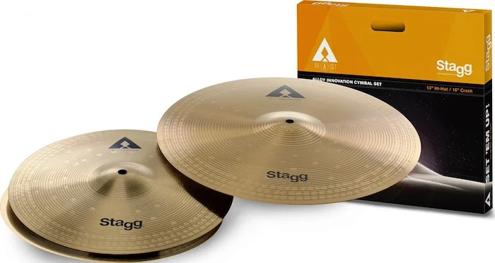 Copper-steel alloy Innovation cymbal set