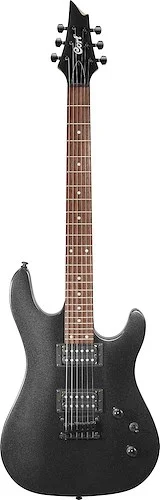 Cort KX100BKM KX Series Electric Guitar. Black Metallic