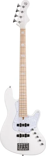 Cort NJS4WHT Elrick NJS 4 Bass Guitar. White