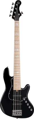 Cort NJS5BK Elrick NJS-5 (5-String) Bass Guitar. Black