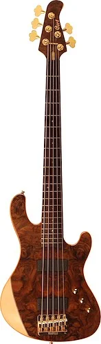 Cort RITHIMICV 5 String Bass Guitar. Natural Glossy