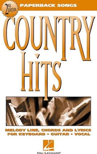 Country Hits - 2nd Edition - Paperback Songs