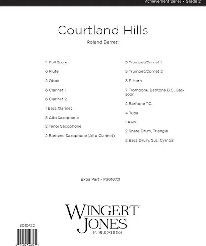 Courtland Hills - Full Score