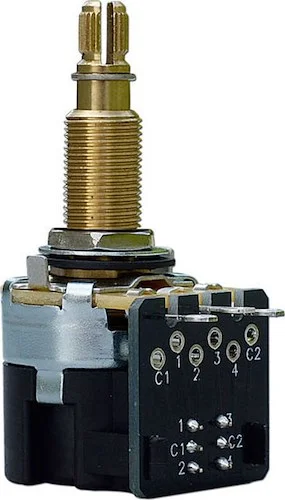 CTS 500K Long Shaft DPDT Push-Pull Potentiometer<br>