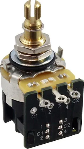 CTS Premium CTS 250K Push-Pull Split Audio Potentiometer<br>Single Item