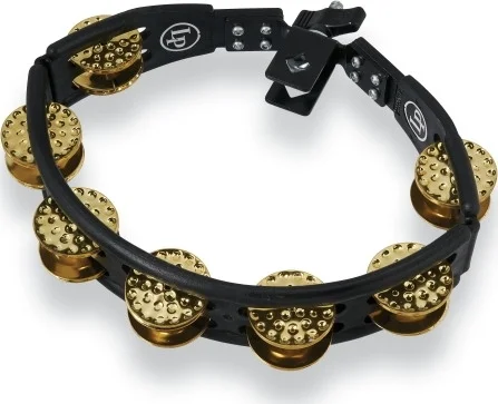 CYCLOPS TAMB, BLK, DIMP BRASS, MOUNTED