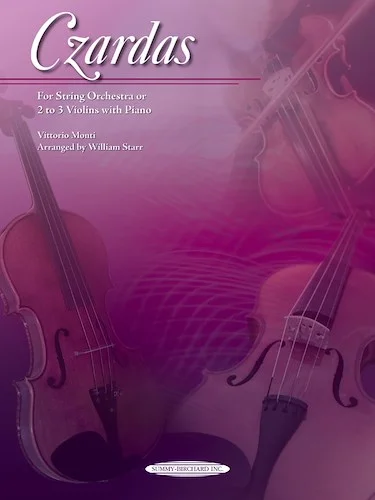 Czardas: For String Orchestra or 2 to 3 Violins with Piano Acc.