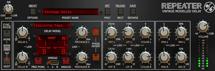 D16 Repeater (Download) <br>The Delay is the ultimate creative tool for adding space, depth, and excitement to music