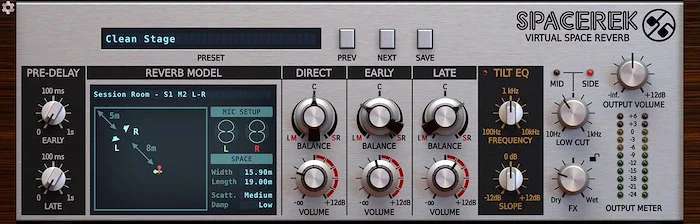 D16 Spacerek (Download) <br>Our compact, intuitive reverb plugin creates amazingly authentic real-world spaces without bogging y