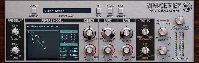 D16 Spacerek (Download) <br>Our compact, intuitive reverb plugin creates amazingly authentic real-world spaces without bogging y