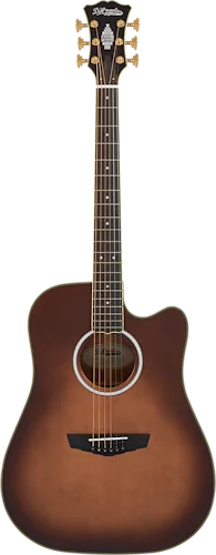 D'Angelico Excel Bowery Dread Acoustic-electric Guitar - Autumn Burst