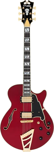 D'Angelico Excel SS Semi-hollowbody Electric Guitar - Trans Cherry
