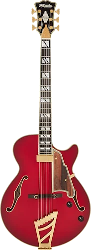 D'Angelico Excel SS Soho Hollowbody Electric Guitar - Dark Cherry Burst