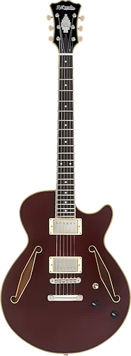 D'Angelico Excel SS Tour Semi-hollowbody Electric Guitar - Solid Wine