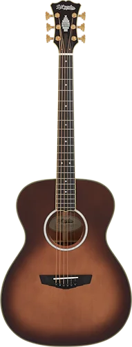 D'Angelico Excel Tammany OM Acoustic-electric Guitar - Autumn Burst