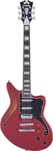 D'Angelico Premier Bedford SH Electric Guitar - Oxblood