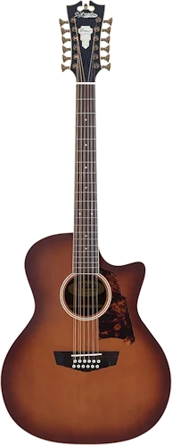 D'Angelico Premier Fulton 12-string Acoustic-electric Guitar - Caramel Burst