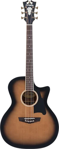 D'Angelico Premier Gramercy Acoustic-electric Guitar - Aged Burst