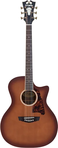 D'Angelico Premier Gramercy Acoustic-electric Guitar - Caramel Burst