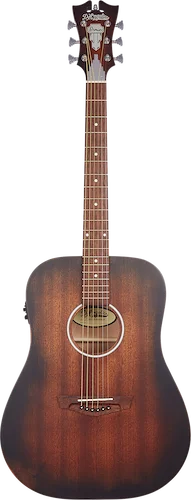 D'Angelico Premier Lexington LS Acoustic-electric Guitar - Aged Mahogany