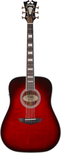 D'Angelico Premier Lexington - Trans Black Cherry Burst