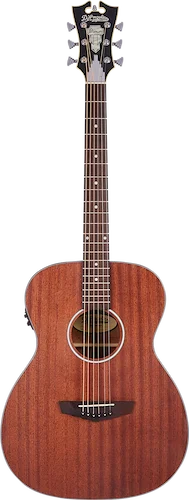 D'Angelico Premier Tammany LS Acoustic-electric Guitar - Mahogany Satin