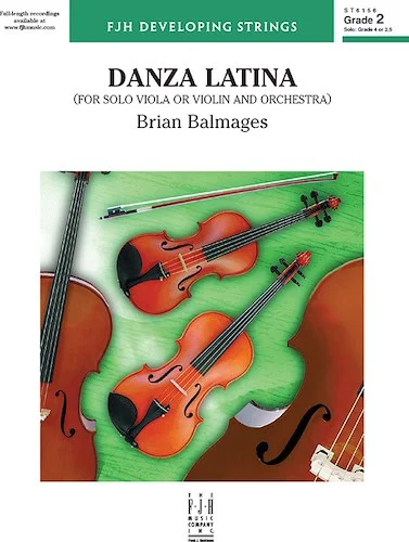 Danza Latina<br>for Solo Viola or Violin and Orchestra