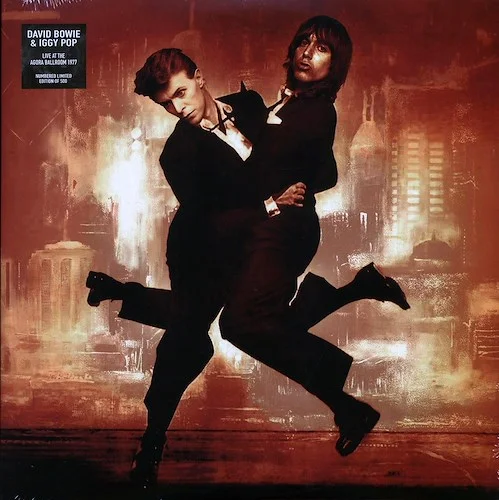 David Bowie, Iggy Pop - Agora Ballroom, Cleveland, Ohio, 21st March, 1977 (ltd. 500 copies made) (2xLP) (red vinyl)