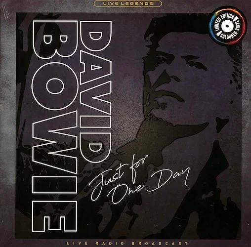 David Bowie - Just For One Day: Santiago, Chile, 1990 (clear vinyl)