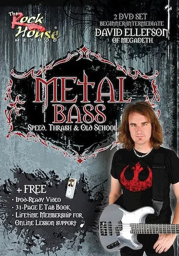 David Ellefson of Megadeth - Metal Bass - Speed, Thrash & Old School