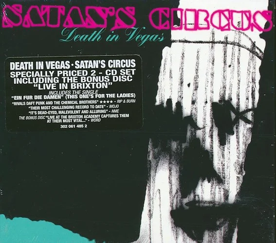 Death In Vegas - Satan's Circus (23 tracks) (2xCD) (marked/ltd stock) (deluxe 3-fold digipak)