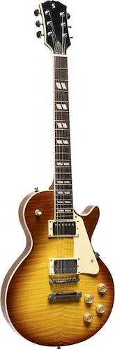 Deluxe Series, electric guitar solid Mahogany with AAA flamed maple top