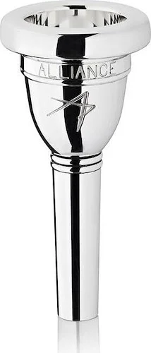 Denis Wick Alliance Prestige Tuba Mouthpiece, Silver-Plated, Helleberg 2