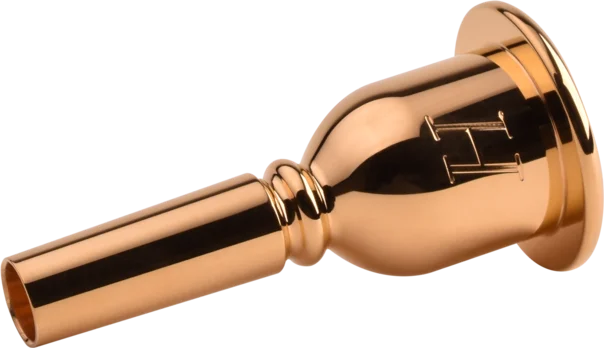 Denis Wick Heritage Bass Trombone Mouthpiece, Gold-Plated, 00AL