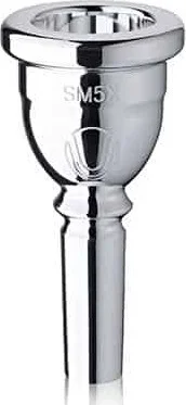 Denis Wick S. Mead Ultra X Euphonium Mouthpiece, Silver-Plated, SM5X