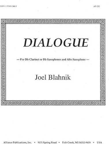 Dialogue - Clnt & A Sax
