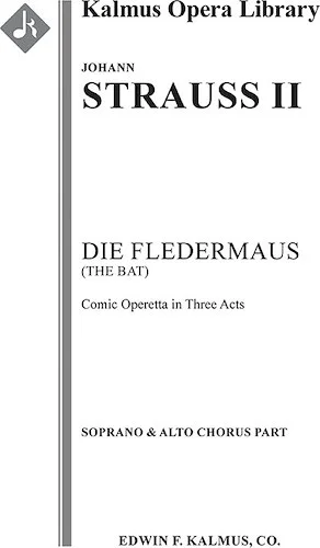 Die Fledermaus (The Bat) (complete opera)<br>