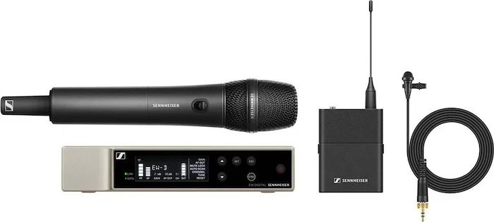 Digital wireless lavalier/vocal combo set
