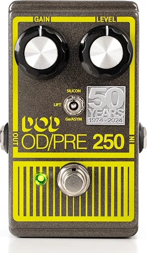 Digitech DOD-250-50TH Overdrive Preamp 250. 50th Anniversary Edition 