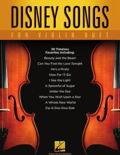 Disney Songs for Violin Duet